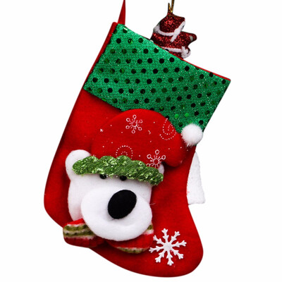 

Tailored Fashion Christmas Stockings Gift Bag Christmas Tree Decoration Supplies