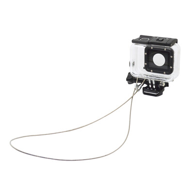 

Accessories 30CM Stainless Steel Lanyard Tether for GoPro Hero