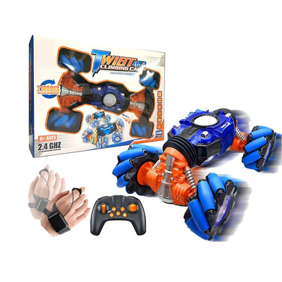 

Siaonvr Wireless Vehicle Remote Control Twisted RC Car Climbing Gesture Stunt Car Toy