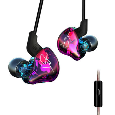 

KZ ZST Pro Armature Dual Driver Earphone Detachable Cable Earbuds with Mic