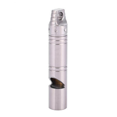 

Greensen Stainless Steel Whistle Outdoor Camping Survival High Decibel Emergency Whistles for Help