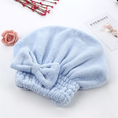 

〖Follure〗Cartoon Microfiber Hair Turban Quickly Dry Hair Hat Wrapped Towel Bathing Cap