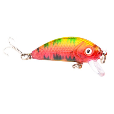 

New Hot 1PCSlot 5cm 36g Fishing Crank Lure Minnow Hard Bait with 2 Fishing Hooks Fishing Tackle Lure 3D Eyes high quantity shock