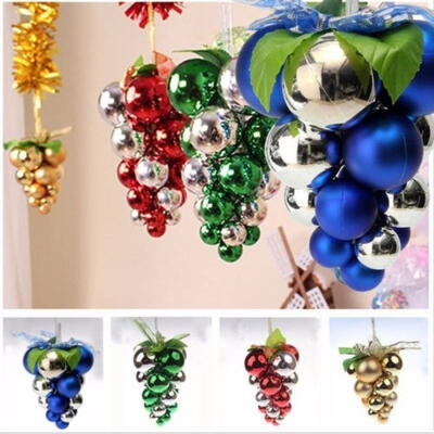 

Christmas Balls Baubles Tree Hanging Ornament Wedding Party Home Decor Glitter