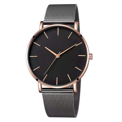 

Gobestart Luxury Watches Quartz Watch Stainless Steel Dial Casual Bracele Watch