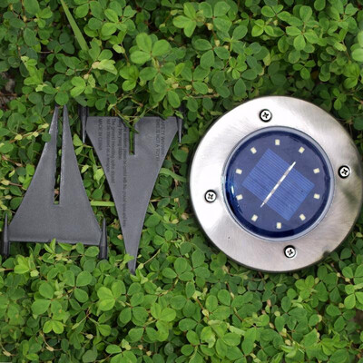 

Cross-border dedicated 10LED solar lawn lights outdoor garden lights square lights garden stainless steel buried lights