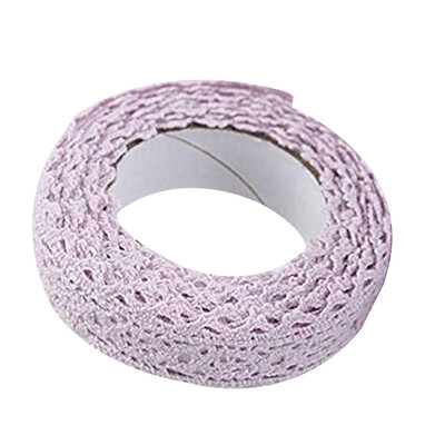 

Cartoon Fabric Lace Tape Colorful Self Adhesive Border Band DIY Xmas Wedding Party Gift Ornament