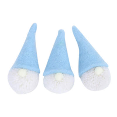 

Wool Felt Faceless Santa Claus Doll Christmas Tree Decorations for Home Angel Doll Hanging Pendant Merry Christmas Ornaments Gif