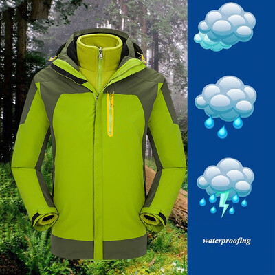 

Toponeto Men Winter Hooded Softshell Windproof Waterproof Soft Coat Shell Jacket