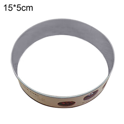 

Stainless Steel Round Square Cake Ring Mould Mousse Cutter DIY Decorating Tool