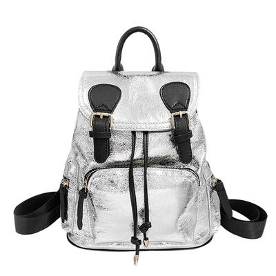 

Glitter Laser PU Leather Backpacks Women Girls Casual School Shoulder Bags