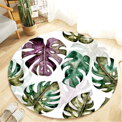 

〖Follure〗Botany Elements Blanket Round Bathroom carpet 55cm