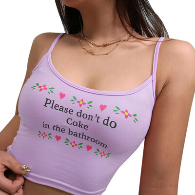 

Fashion Sexy Women Summer Short Crop Tops Tank Tops Sleeveless Wear Strappy Tank Top Vest Pink Yellow Purple