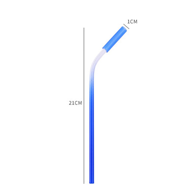

Reusable Stainless Steel Straws Straight Bent Drinking Straws With Silicone Tips For Hot Cold Beverage Drinking Straw