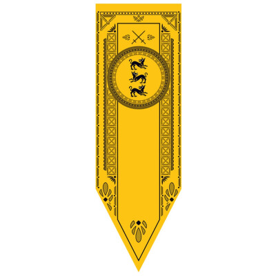 

Game of Thrones House Sigil Tournament Banner 63 inch20inch