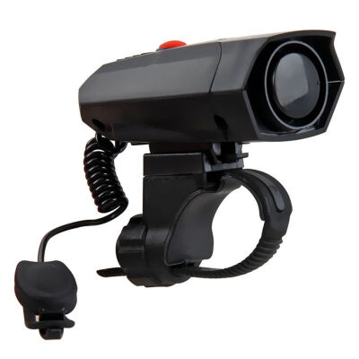 

ABS Plastic Bicycle Bell Cycling Horns Electronic Bike Bicycle Handlebar Ring Bell Strong Loud Air Alarm Bell Bike Horn Safety