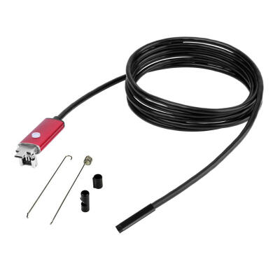 

6 LED 55mm Lens 2IN1 Android Endoscope Waterproof Inspection Borescope