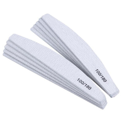 

10pcs Arch Shape Nail Files Buffing Polish Pro Manicure Nail Art Tools