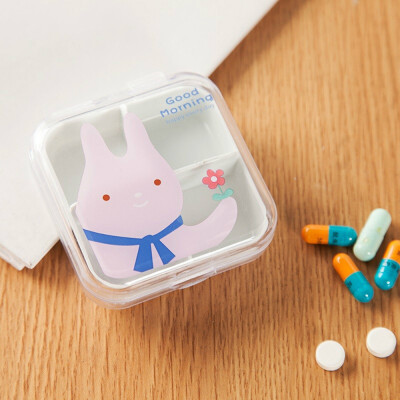 

Gobestart Mini Drug Box Is Packed With Small Medicine Box One Week Travel Tablets And Drug