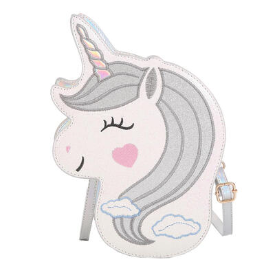 

Cartoon Horse Shaped Shoulder Handbags Women PU Leather Crossbody Bags
