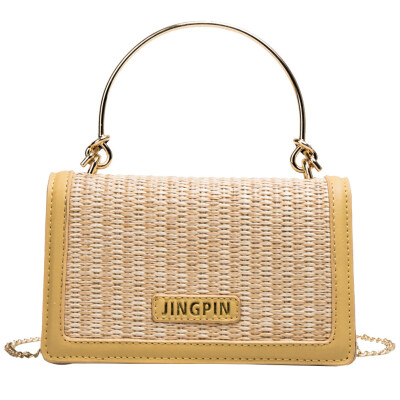 

Lingge chain bag small fragrance female 2019 new large-capacity retro fashion Korean version of the shoulder bag large bag