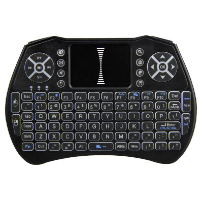 

Backlit 24GHz Wireless Keyboard Air Mouse Touchpad Handheld Remote Control Backlight for Android TV BOX Smart TV PC Notebook