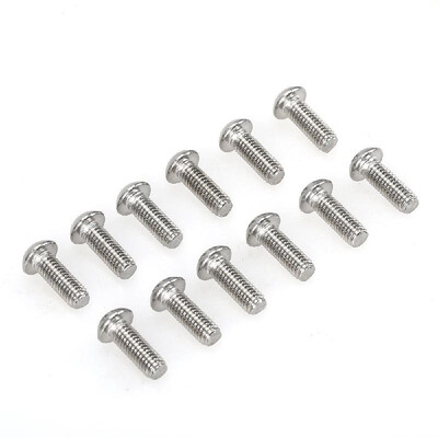 

12Pcs M6x16mm Stainless Steel Screws Kayak Canoe Marine Boat Replacement Mounting Screws Hardware