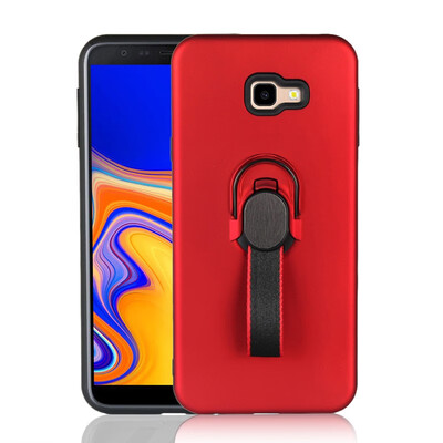 

Magnetic Case Samsung Galaxy J4 J4 Plus Phone Ring Stand Cover Samsung J4 Prime J4plus SM-J415FNDS SM-J415FDS Hybrid TPU Case