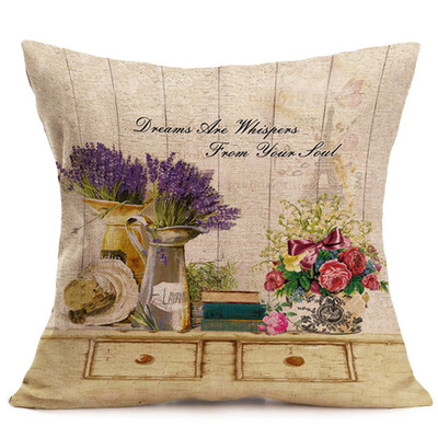 

〖Follure〗Fashion Home Decor Cotton Linen Throw Pillow Case Sofa Waist Cushion Cover