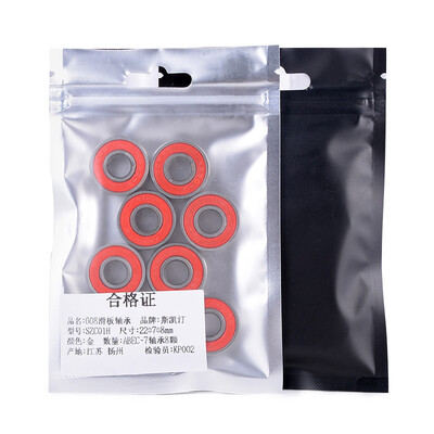 

8Pcs Skateboard Longboard Bearings Cruiser Board 608ZZ Universal Bearing Set