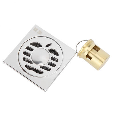 

Greensen Bathroom Balcony Washing Machine Stainless Steel U Shape Odor Resistant Dual Use Floor Drain