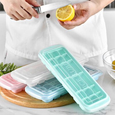 

3PcsSet 18 Grids Ice Cube Sushi Cake Making Mould with Lid Kitchen Accessory