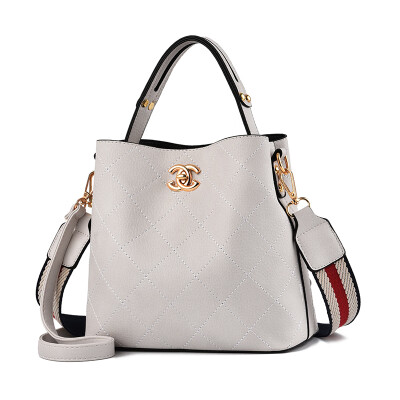 

Xiaoxiang style fashion bucket large capacity high quality foreign temperament ringge single shoulder bag