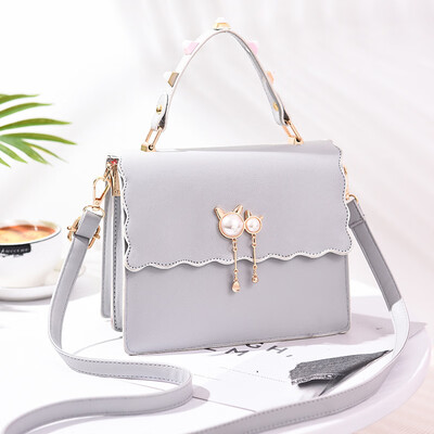 

Womens bag 2019 new bag female cool Korean casual fashion handbags Messenger shoulder bag