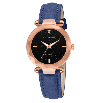 

RM Casual Quartz Plastic Leather Band Newv Strap Watch Analog Wrist Watch