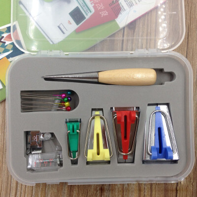 

Machine Tools Sets Binding Sewing Multifunction Sewing Bias Tape Maker Set DIY Patchwork Quilting Tool