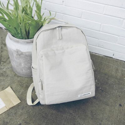 

Ins Wind Bag Female Korean High School Students Tide Brand Simple Mori Department Ancient Feeling Small Fresh Backpack Backpack