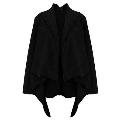 

Plus Size Womens Collar Suit Jacket Coat Ladies 34 Sleeve Blazer Cardigan