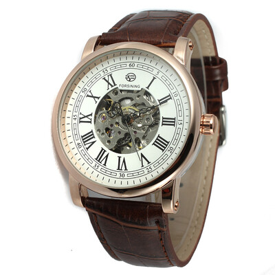 

Calendar Forsining Genuine Tourbillon Hollow Mens Automatic Mechanical Watch