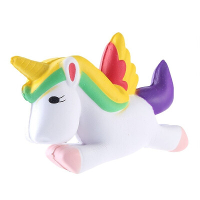 

Slow Rising Cream Scented Squeeze Kid Toy Phone Charm Gift for Stress Relief Unicorn