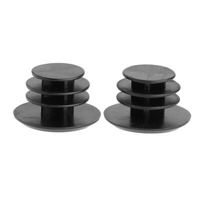

1 Pair Mountain Road Bike Handlebar End Plugs Plastic Caps Bicycle Parts