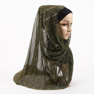 

Gobestart Muslim Hijab Head Coverings Scarf Islamic Headscarf Turkish Islam
