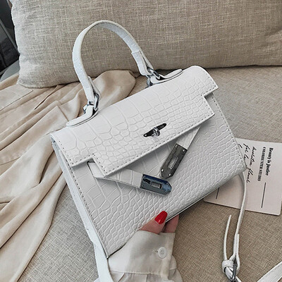 

Crocodile pattern bag women 2019 autumn new fashion Joker womens bag diagonal small shoulder handbag