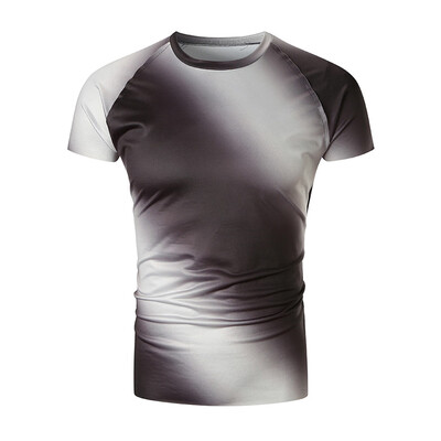 

Toponeto Fashion Mens Summer Casual Slim Patchwork Short Sleeve T Shirt Top Blouse