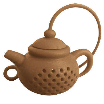 

Teapot Shape Tea Strainer Silicone Tea Bag Infuser Leaf Filter Diffuser