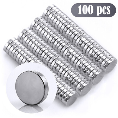 

Siaonvr N35 Strong Round Disc Magnets Rare-Earth Neodymium Magnet 100Pcs