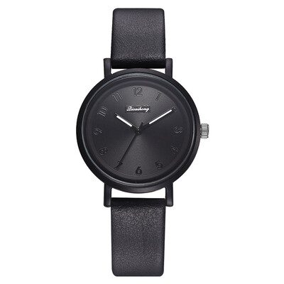 

Digital scale dial fashion ladies watch temperament PU belt fashion watch