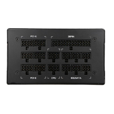 

Segotep Gaming 80 Plus Platinum KL-750W Power Supply With Low Noise Fan&Auto Fan Speed Control