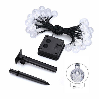 

〖Follure〗Solar Powered 30 LED String Light Garden Yard Decor Outdoor festival Lamp MR
