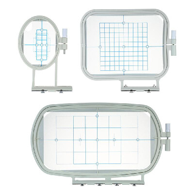 

3pcsset Embroidery Machine Hoop Frame Set Sew Tech Hoops Sewing Machine Accessories for Brother SE270D SE-350 SE-400 HE-120 hE-24